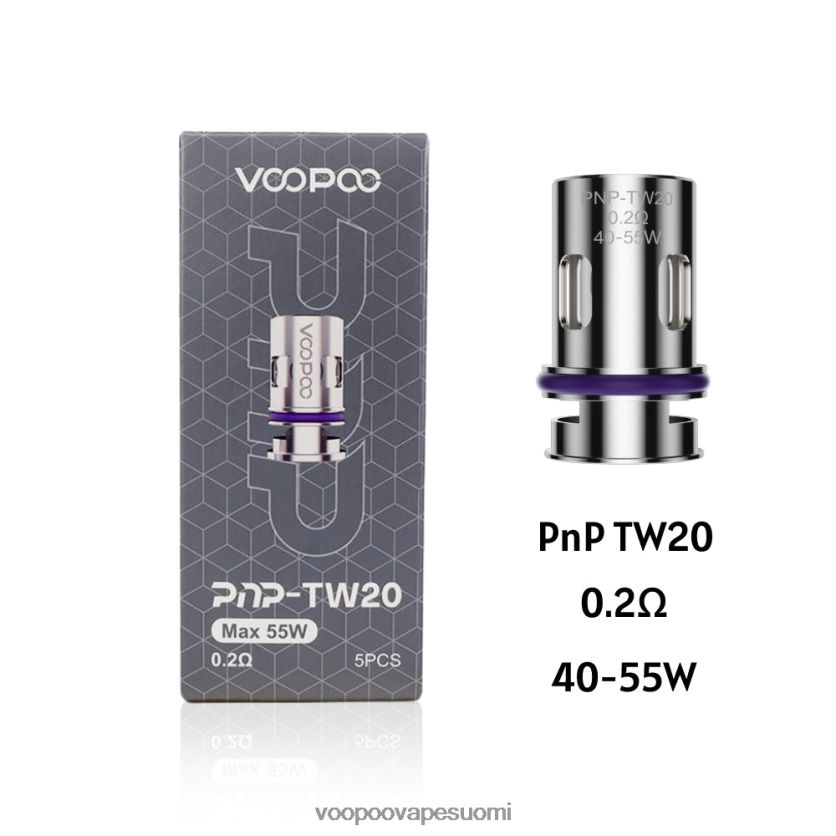 VOOPOO Vape Suomi - VOOPOO PNP kelat (5kpl) pnp-tw20 DT4XDB602